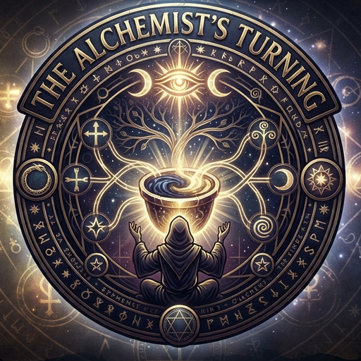 The TAT seal: a figure before a vessel beneath a tree of branching paths